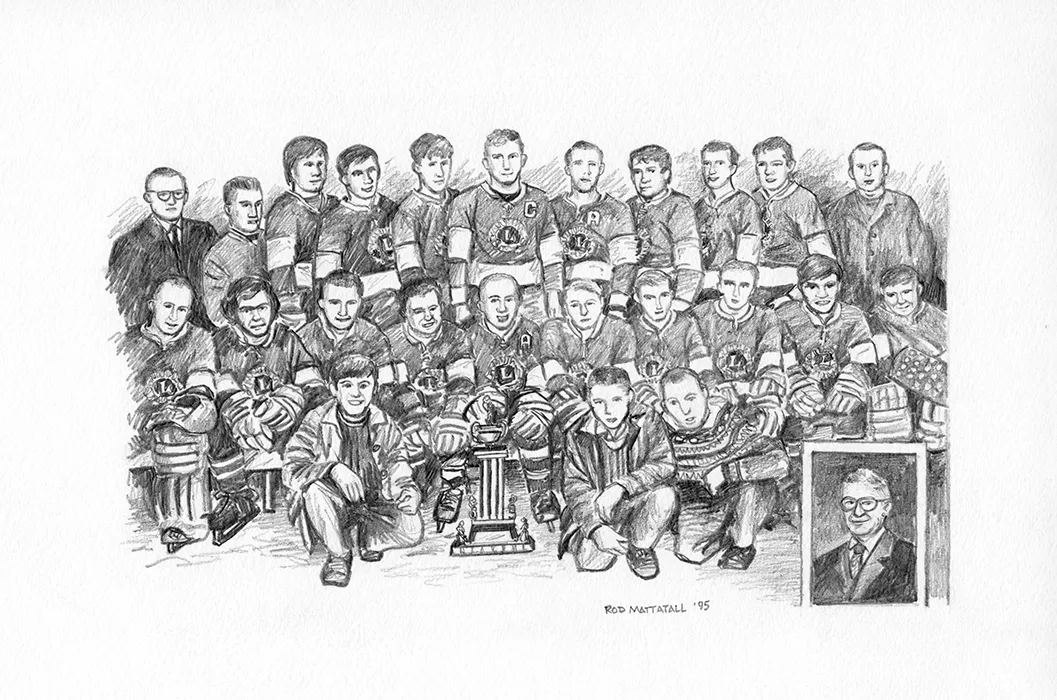 1971 Sackville Combines Hockey Team