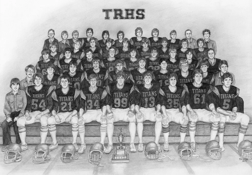 1982 TRHS Titans Football Team