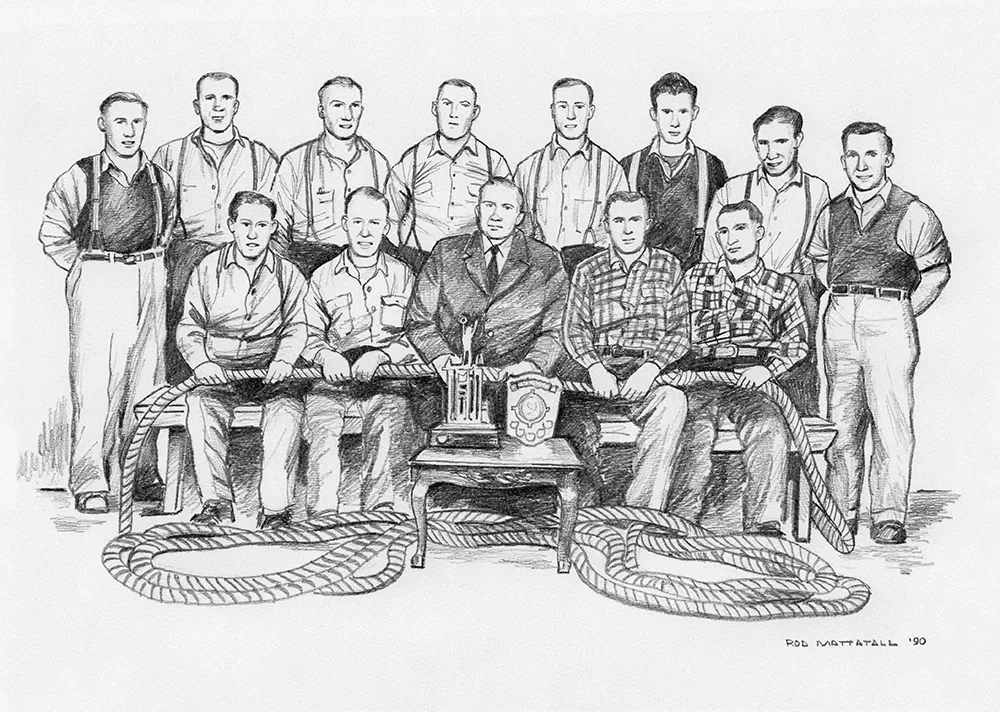 1947–1949 Midgic Tug of War Team