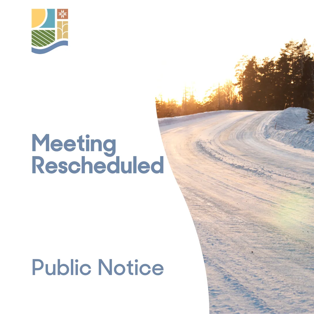 Meeting Rescheduled