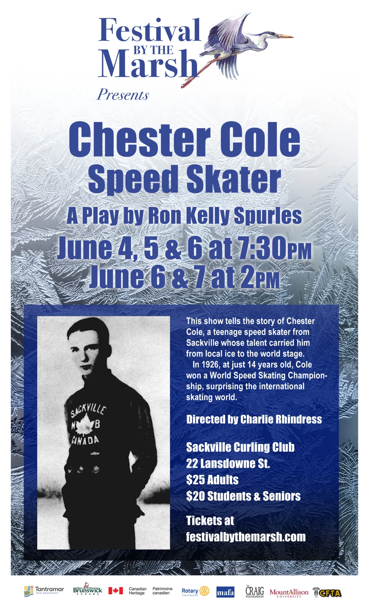 Chester Cole - Speed Skater poster