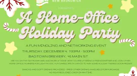 A Home-Office Holiday Party poster