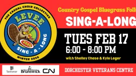 Sing-A-Long February 17th from 6pm to 8pm